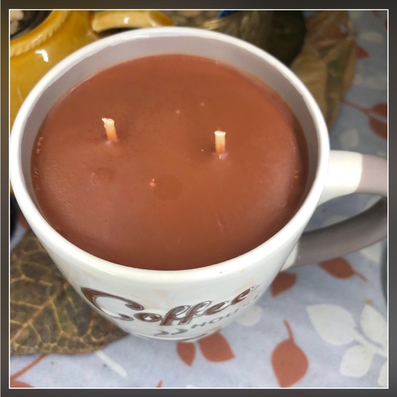 Handmade Soy Candle - “Coffee House” - Picture 2 of 3